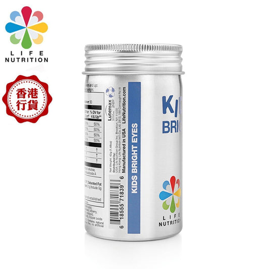 LIFE NUTRITION 樂怡善 - 兒童睛精靈 (60粒)(718396) BBE:2027年5月
