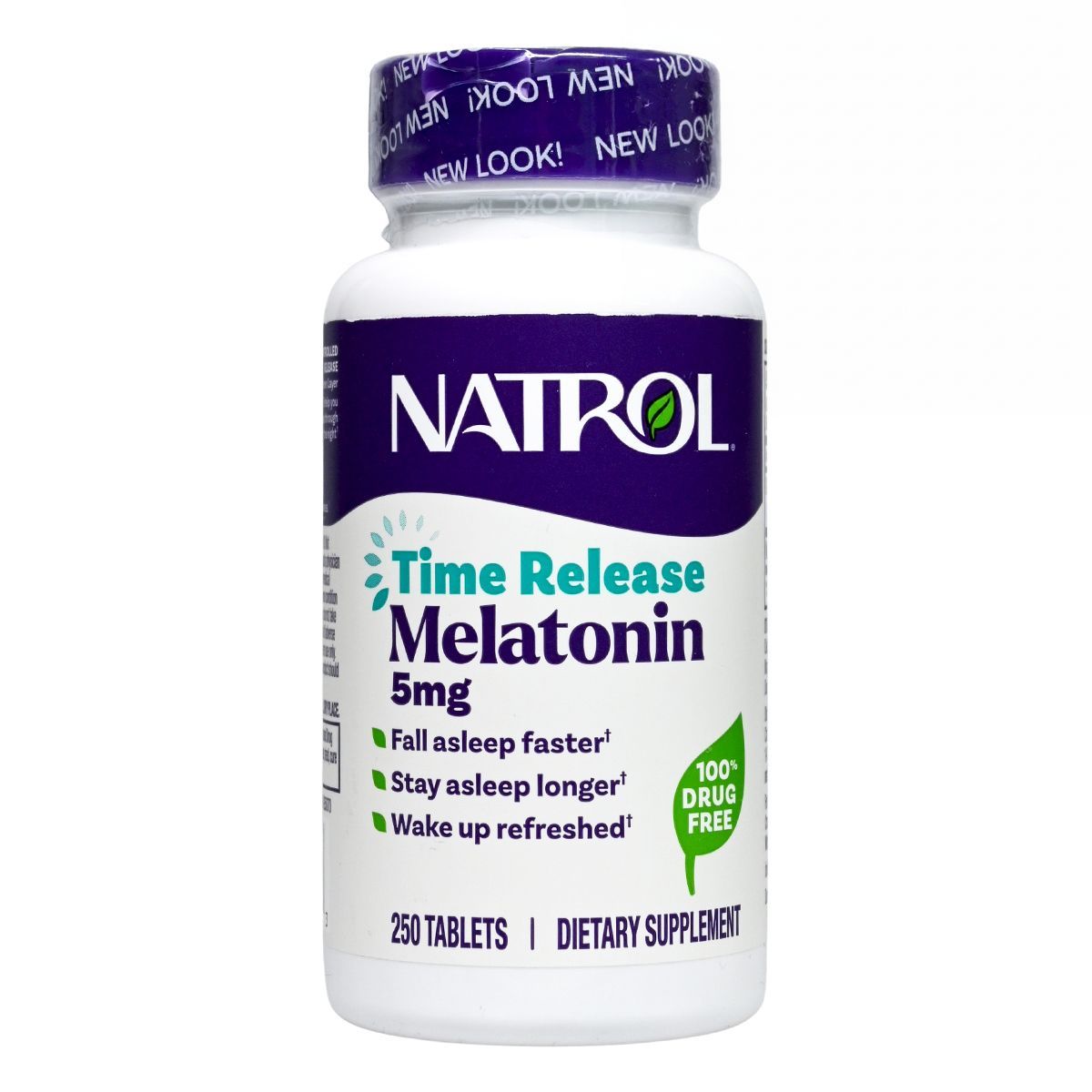 NATROL 長效褪黑激素 5mg 250 片 (改善睡眠失眠) 此日期或之前食用 Stress, Insomnia & Fatigue 圖1