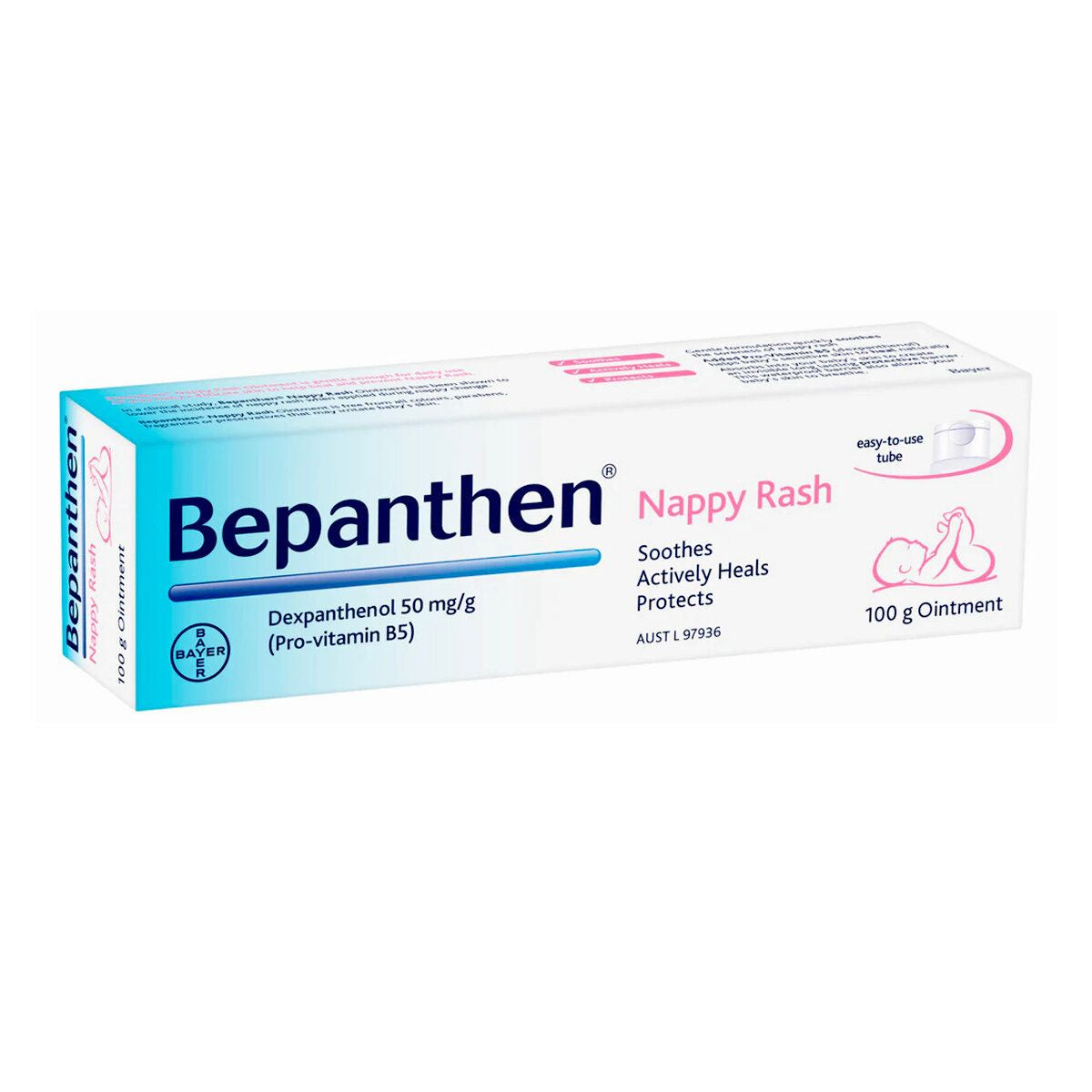 Bepanthen - 嬰兒溫和護臀膏100g EXP:2028年1月(平行進口) (01909)