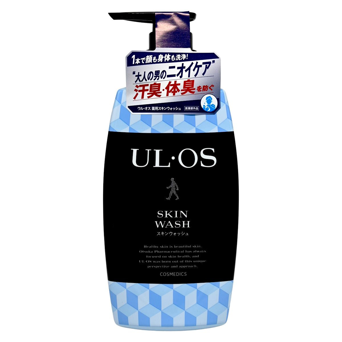 UL·OS 樂.傲仕 健膚沐浴液 500ml (509011) Body Wash Cleanse Facial Cleanser For Men 圖1
