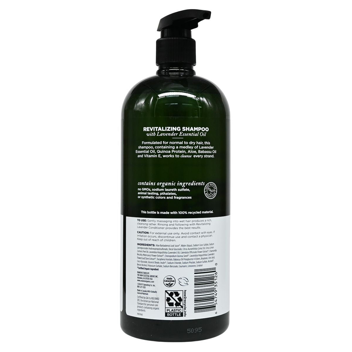 AVALON ORGANICS 雅濃有機 薰衣草滋養無矽洗髮露946ml Shampoo Shampoo 圖2