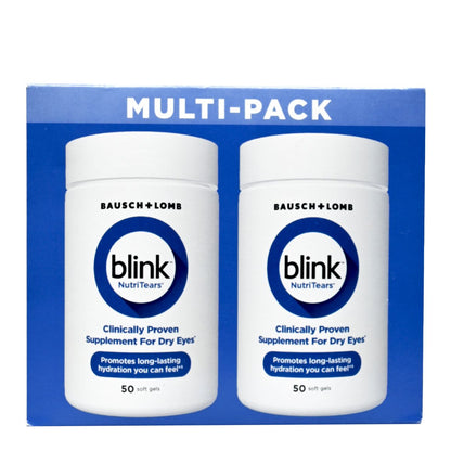 Bausch + Lomb Blink NutriTears乾眼症補充劑 [50粒x 2] 底 Eye Supplement 圖2