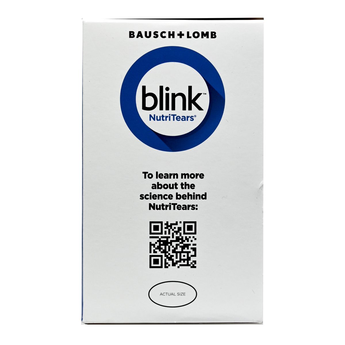 Bausch + Lomb Blink NutriTears乾眼症補充劑 [50粒x 2] 底 Eye Supplement 圖4