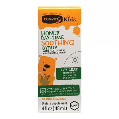 Comvita 兒童麥蘆卡UMF™ 10+日間安睡止咳蜜糖露 118ml - - 綠 Honey Kids Health 圖1