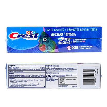 Crest 兒童高級含氟牙膏 [泡泡糖口味] 3歲以上（4支裝x 119g）[超值裝] Toothpaste Gum Health Baby Toothpaste 圖2