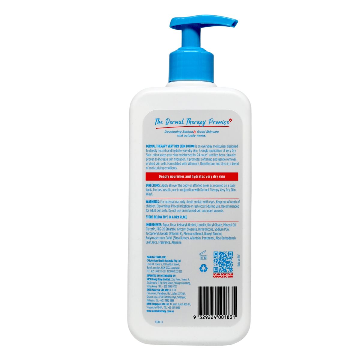 Dermal Therapy 深層肌膚極潤露 500ml Body Lotion Body Lotion 圖2
