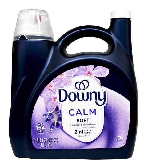 Downy -Downy Calm 柔順護衣珠 2合1（柔軟＋香氛）薰衣草雲呢拿味 3.28L｜最多可用164次 -15555(平行進口)