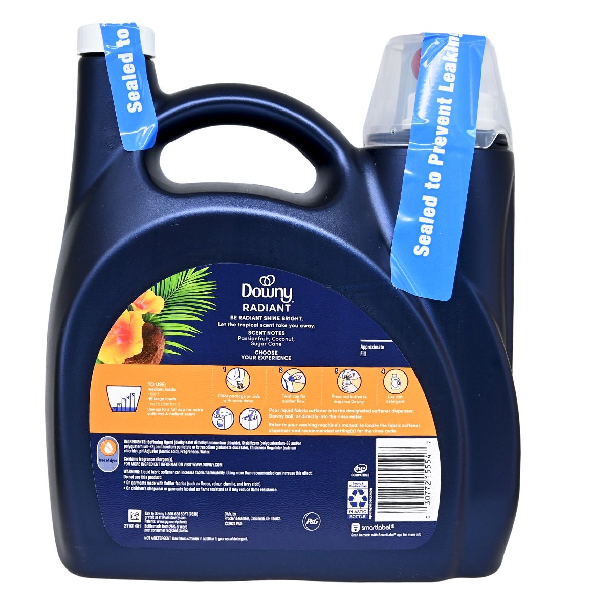 Downy 2合1煥彩亮澤配方柔順劑 (菠蘿&椰子林香氣) 3.28L [164次] Softener Fabric Softener 圖2