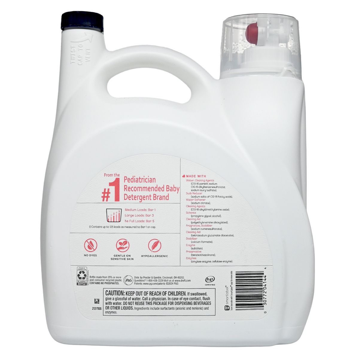 dreft 嬰兒專用洗衣液 170oz 5.02L Laundry Baby Laundry Detergent 圖2