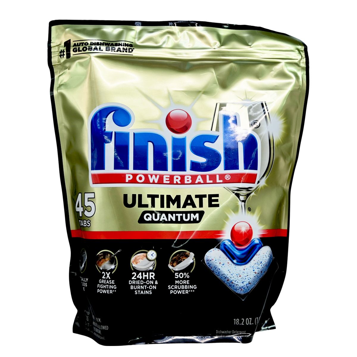 finish Ultimate Quantum 專業強效洗碗機洗滌球 45粒 Dish Washing & Food Detergents Dish Washing & Food Detergents 圖3