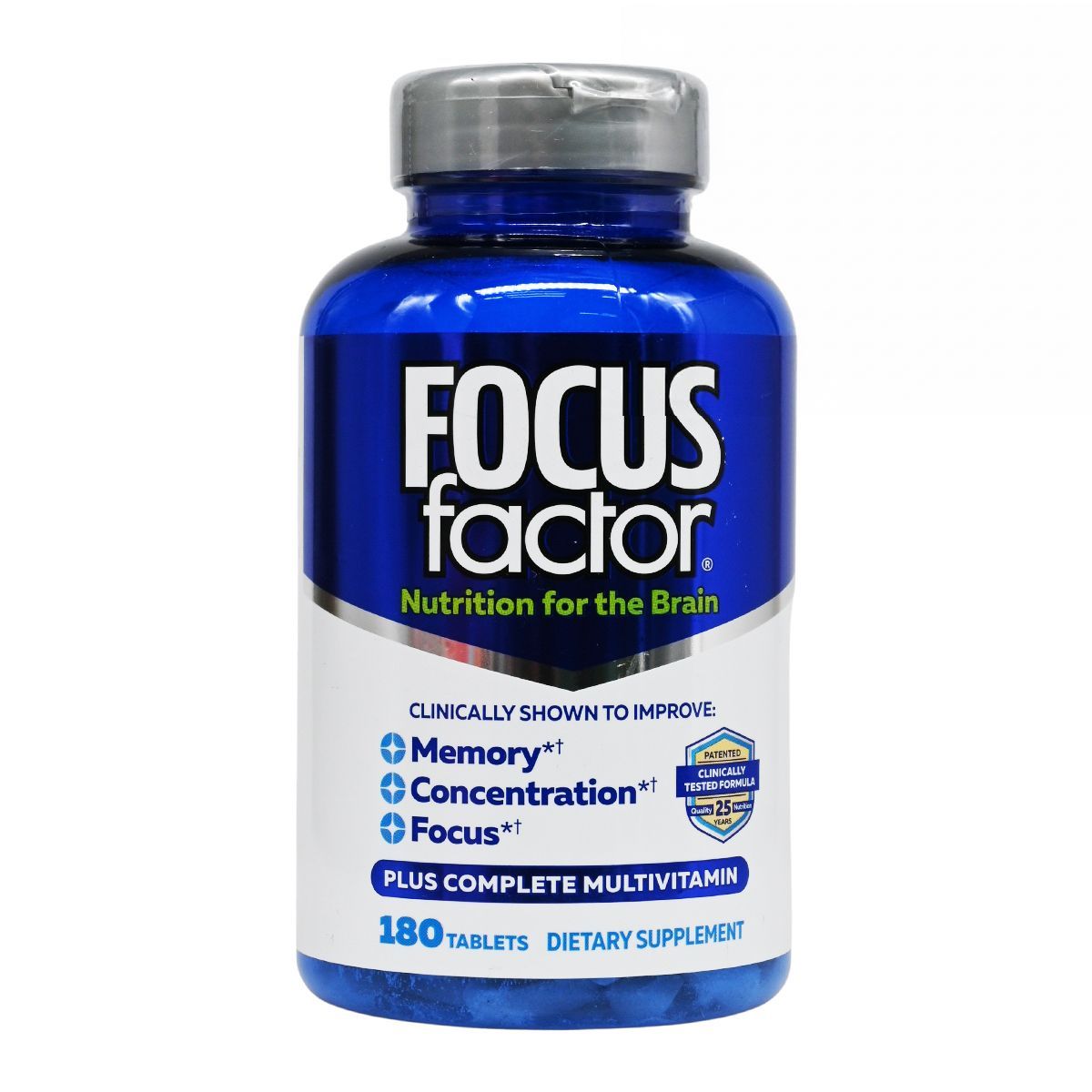 FOCUS factor 大腦營養補充品 + 復合維他命180粒 底 Vitamin Brain Health 圖1