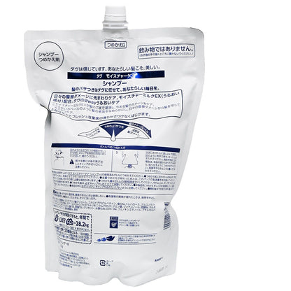 多芬 - 日本製 保濕洗髮乳 補充裝 2.2 kg（超值裝）(平行進口)(65679)