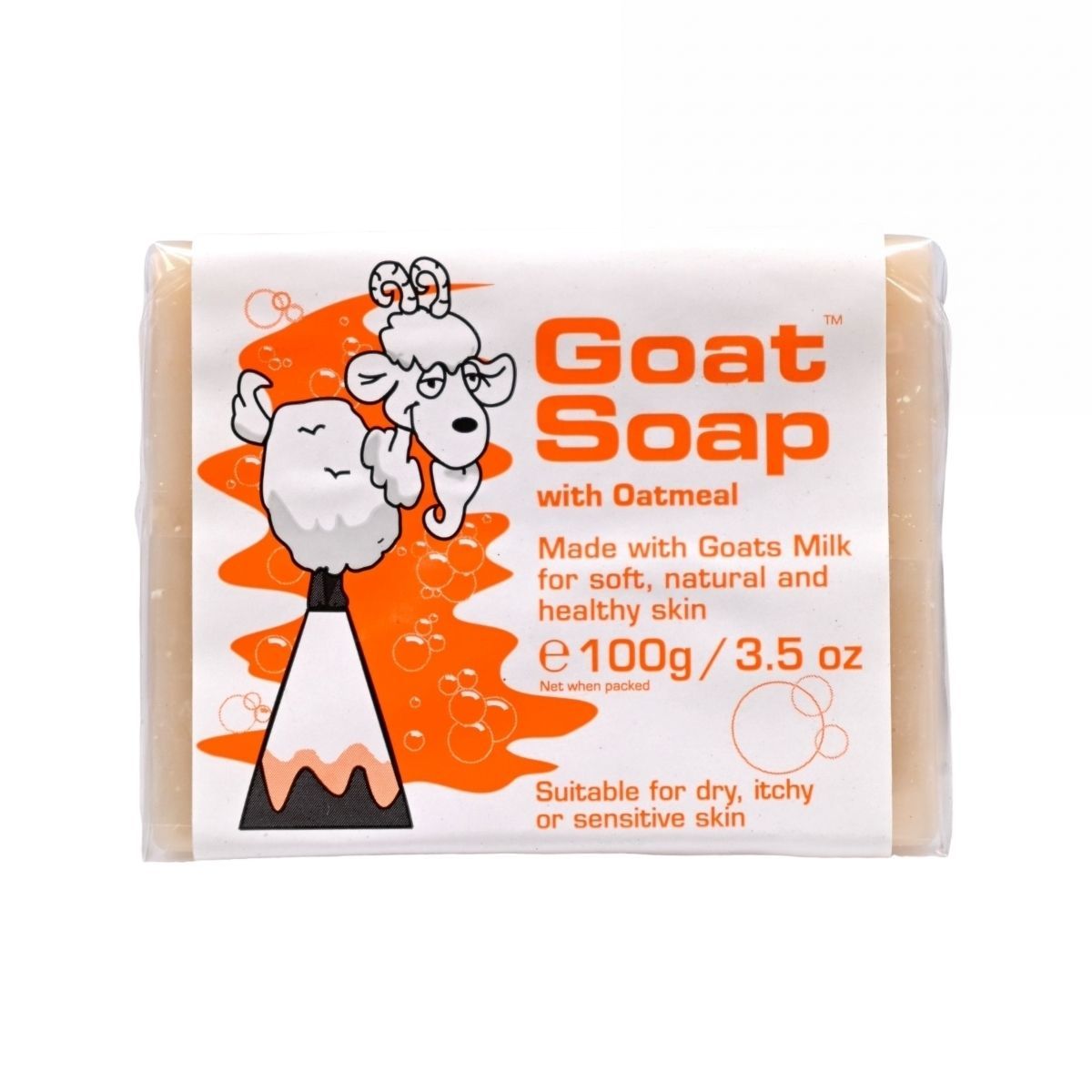 Goat Soap 澳洲 純天然山羊奶手工皂-燕麥味 100g-02035 [ 貨品] Shower Gel & Shampoos Bar Soap Baby Soap 圖1