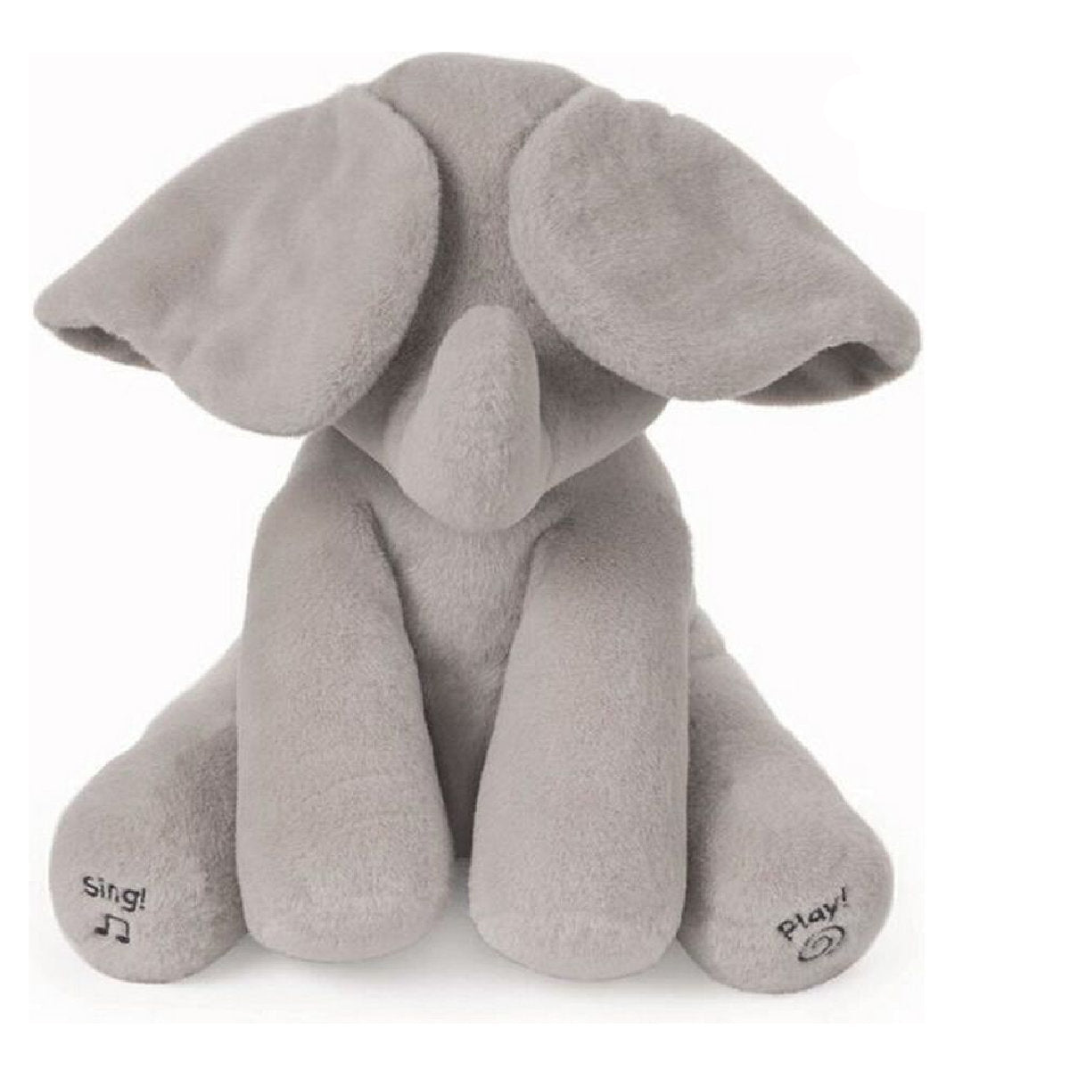 GUND - 動感小象發聲毛公仔同BB玩躲貓貓互動游戲(平行進口)