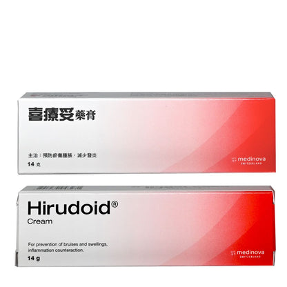 Hirudoid 藥膏 14g (紅色) 底【香港行貨 Pain Patch & Massage Cream 圖1