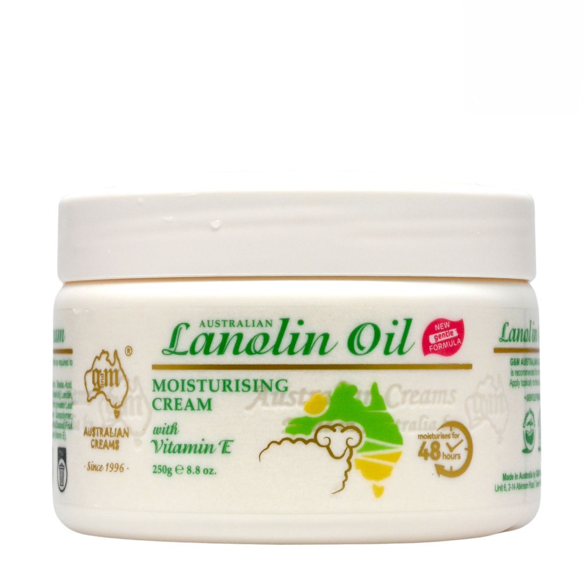 Lanolin 澳洲 OIL綿羊油維生素E保濕面霜 250g[ ] Moisturizer Day & Night Cream Moisturizing Day & Night Cream 圖1