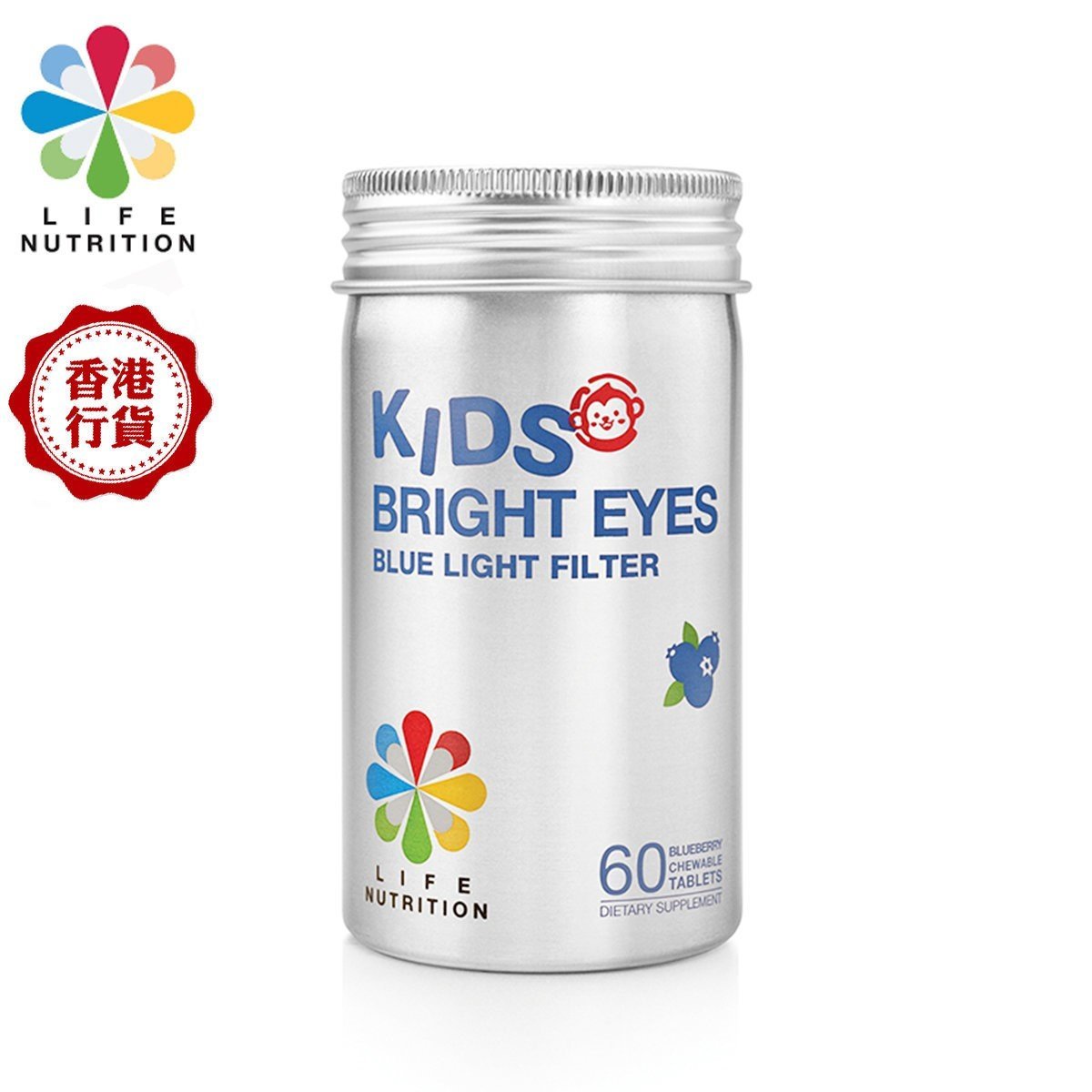 LIFE NUTRITION 樂怡善 - 兒童睛精靈 (60粒)(718396) BBE:2027年5月