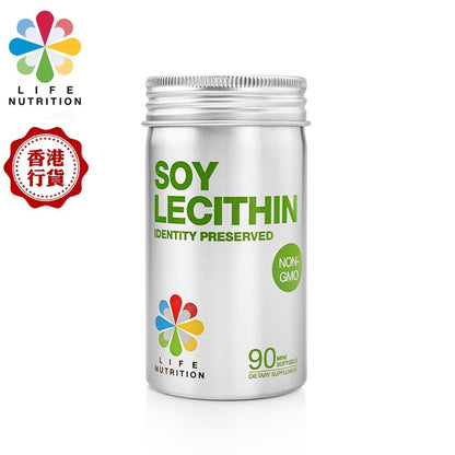 LIFE NUTRITION 樂怡善 - 大豆卵磷脂 (90粒)[718211] EXP:2027年10月