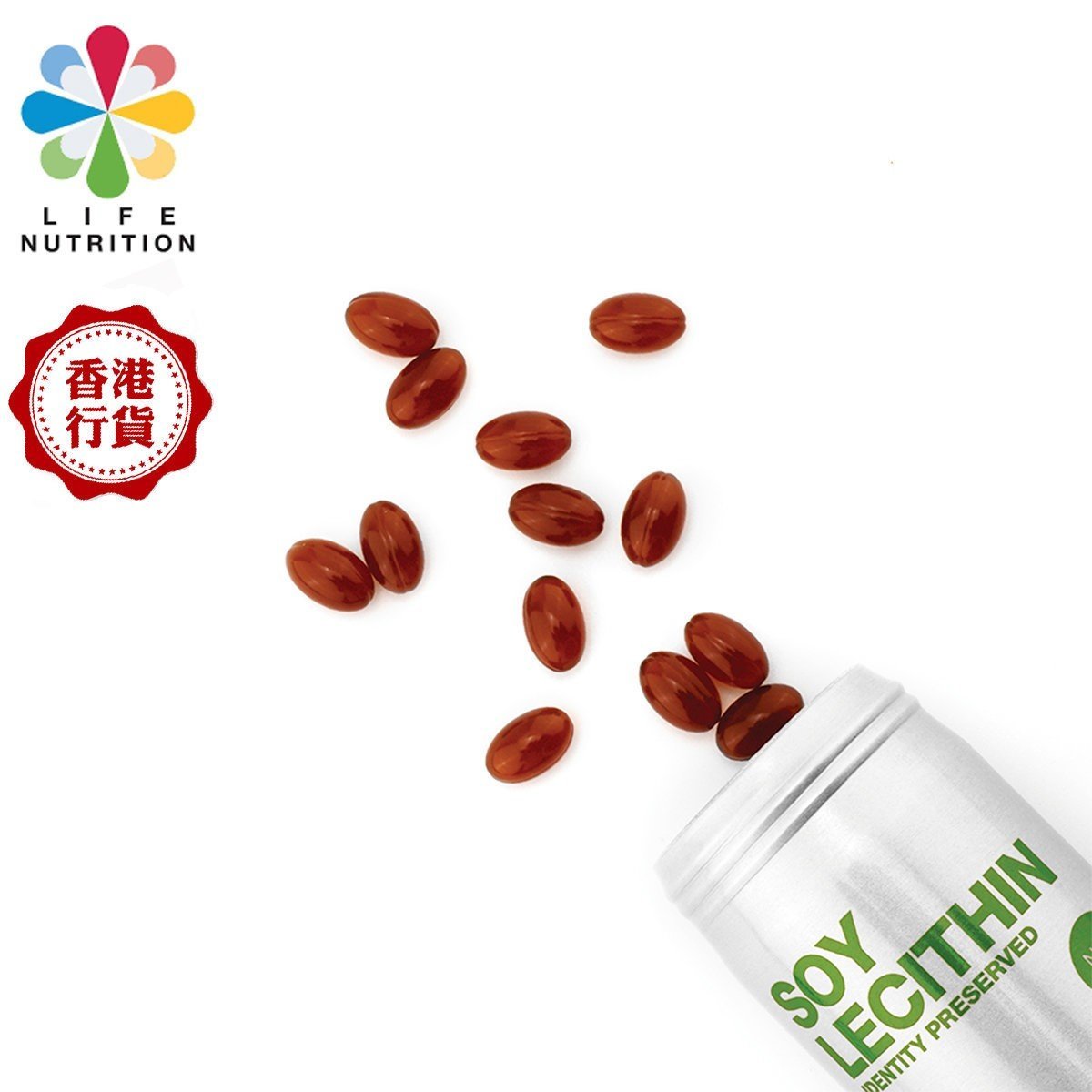 LIFE NUTRITION 樂怡善 - 大豆卵磷脂 (90粒)[718211] EXP:2027年10月