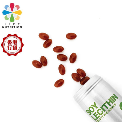 LIFE NUTRITION 樂怡善 - 大豆卵磷脂 (90粒)[718211] EXP:2027年10月