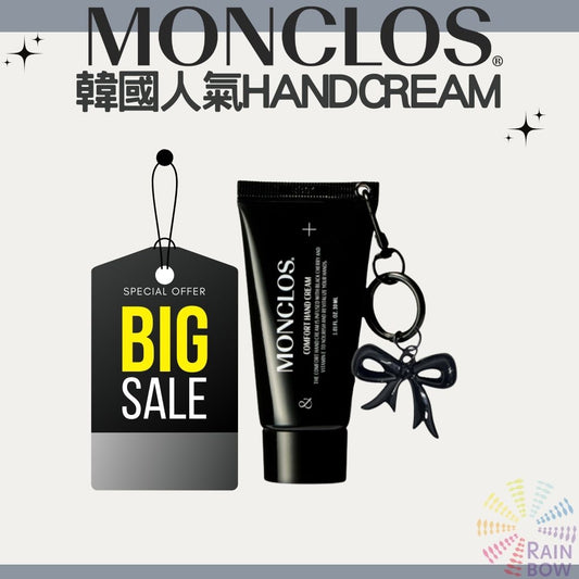monclos - {蝴蝶結款}小吊飾鑰扣保濕護手霜-30ml (香港行貨) (40435)