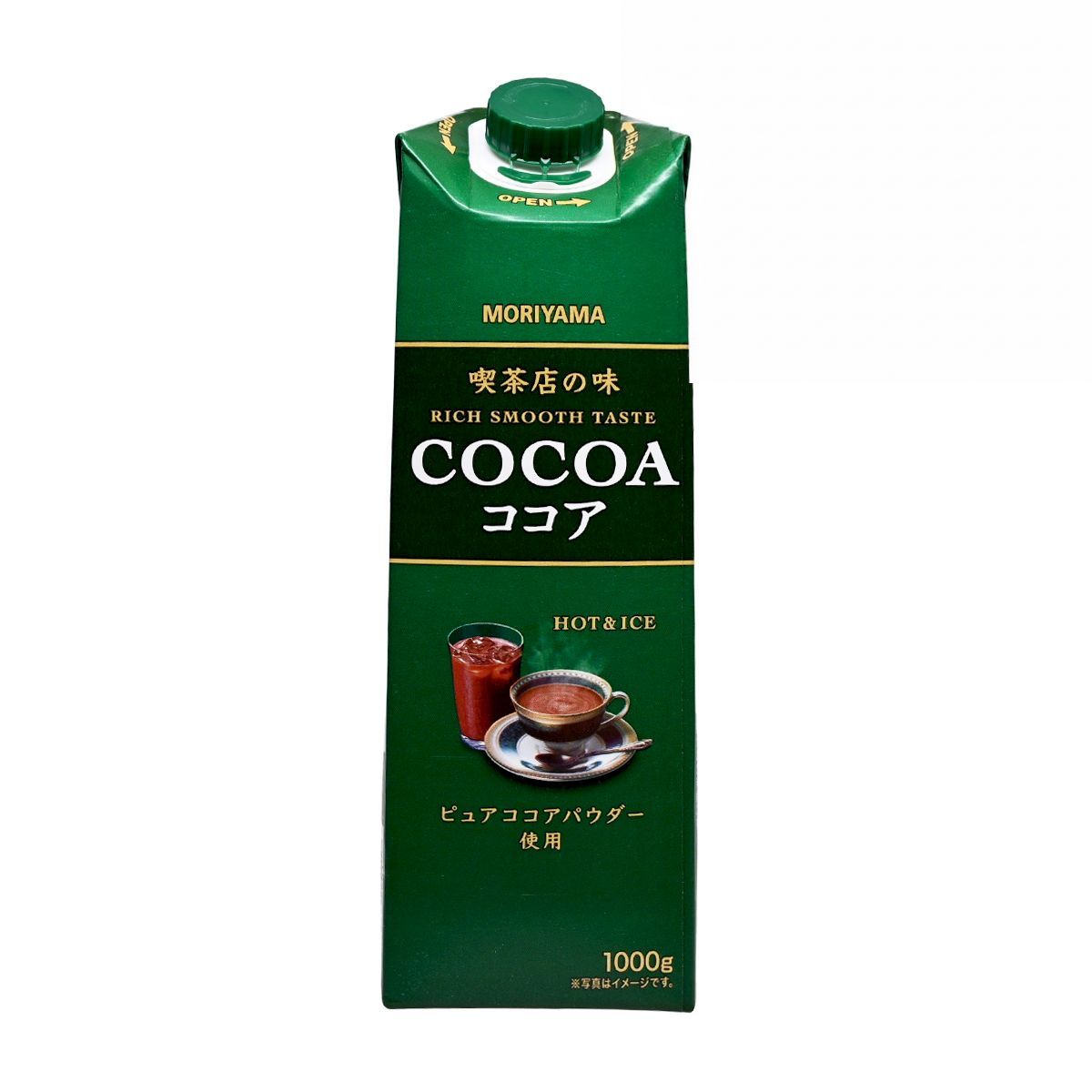 MORIYAMA 喫茶店風味香滑可可飲品 1000g 26年11月16日 Chocolate & Malt Beverages 圖1