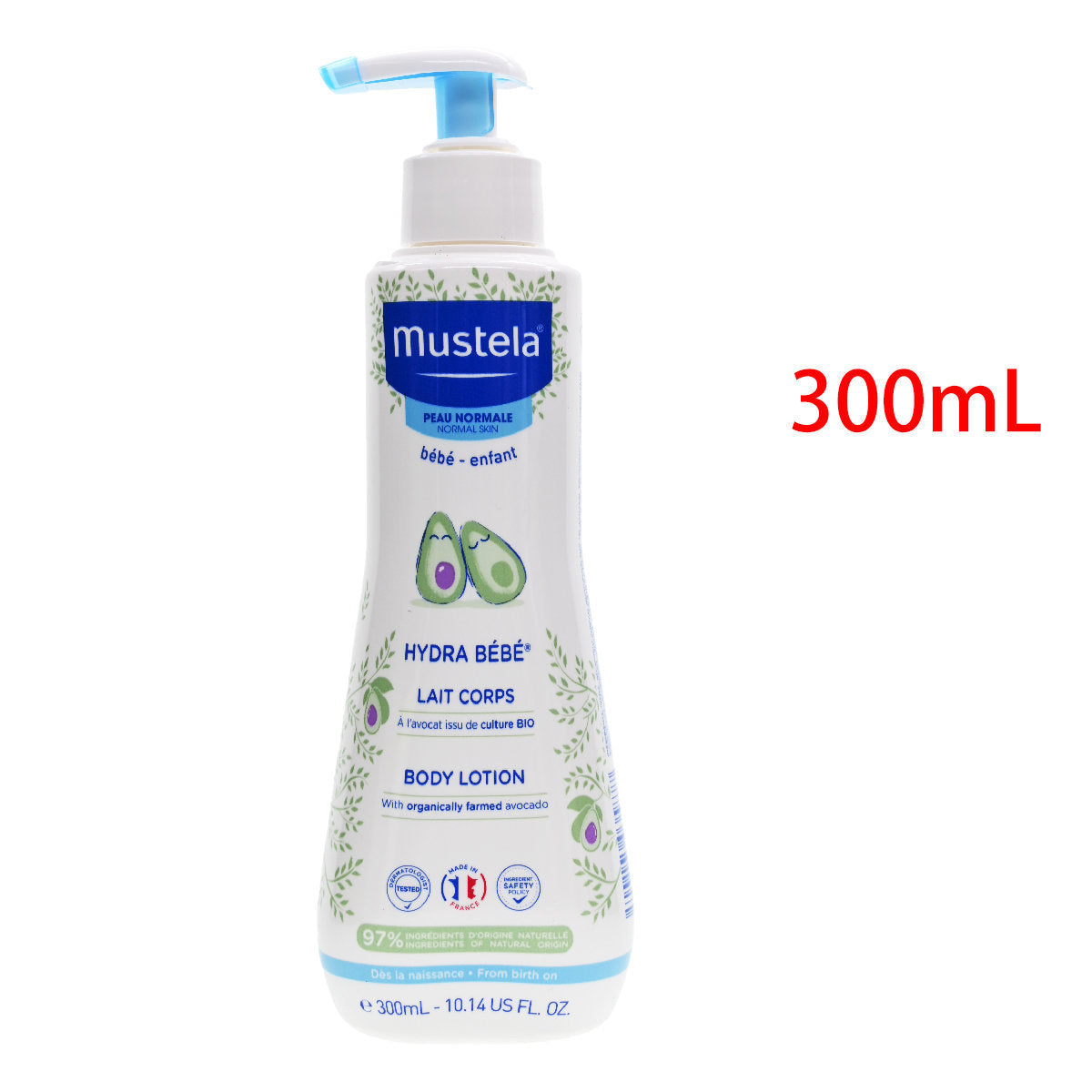 Mustela - 保濕潤膚露 300ml 此日期或之前：2028年8月底 [平行進口]