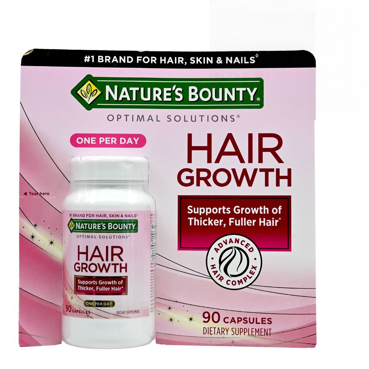 NATURE'S BOUNTY 美國 生髮膠囊 90粒 Haircare 圖1
