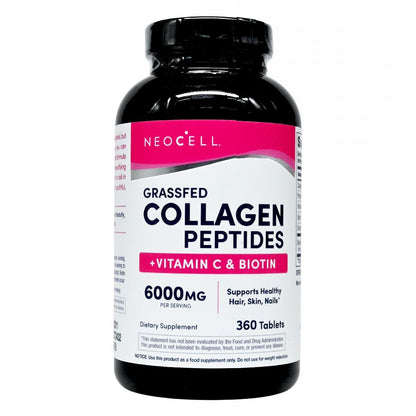 NEOCELL 草飼膠原蛋白勝肽 + 維他命C 和生物素 360粒 底 Haircare Vitamin Beauty Supplement 圖1