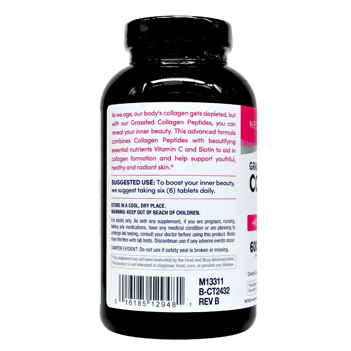 NEOCELL 草飼膠原蛋白勝肽 + 維他命C 和生物素 360粒 底 Haircare Vitamin Beauty Supplement 圖5