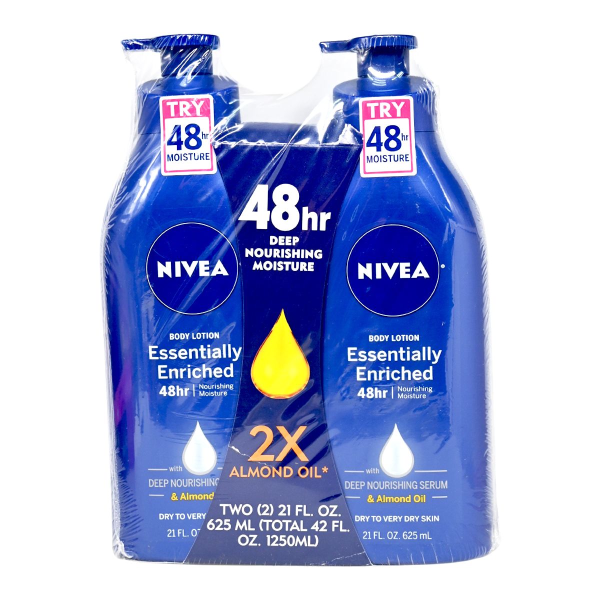 Nivea 滋養保濕48小時潤膚乳 [625毫升 x 2] Body Lotion Body Lotion Body Care 圖3