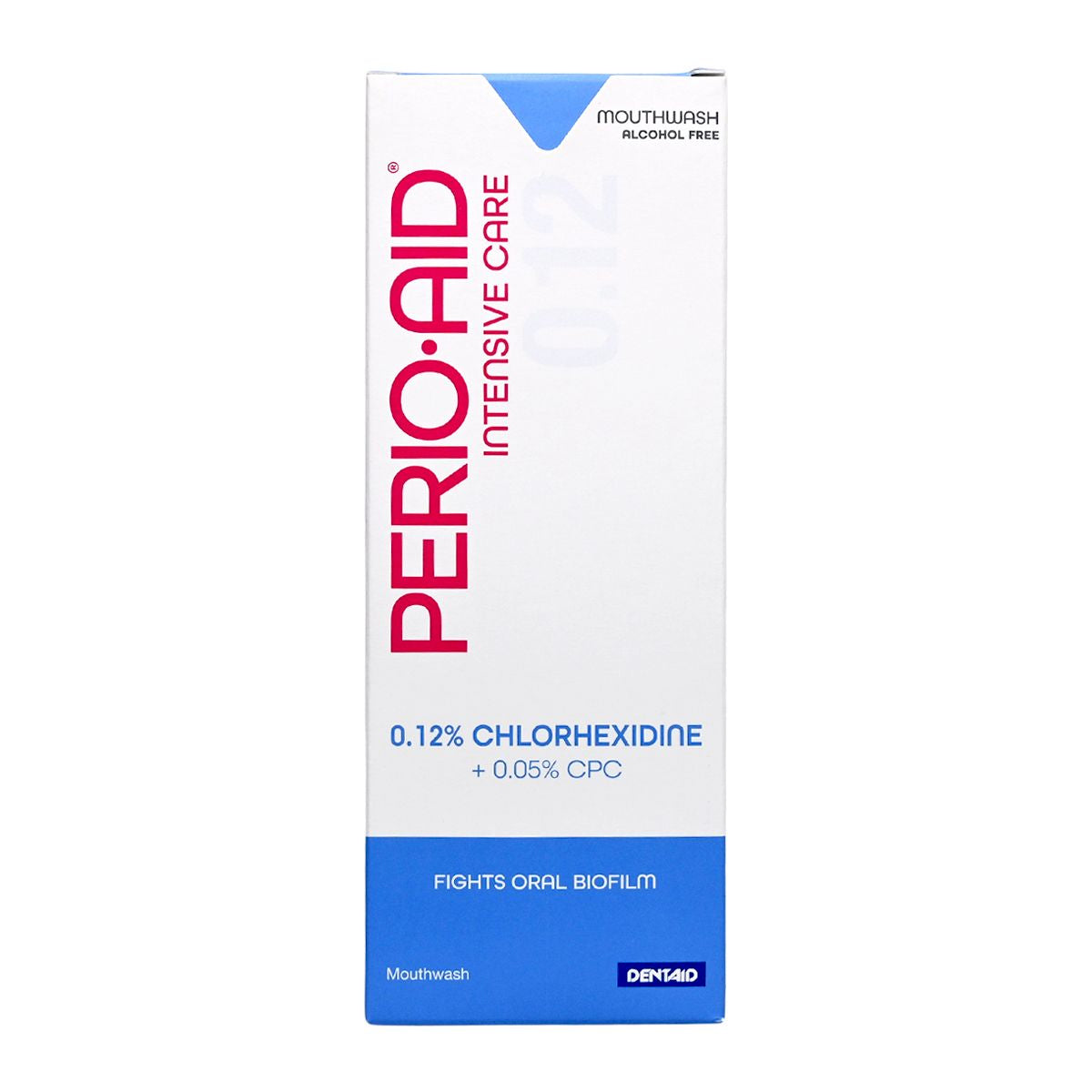 PERIO-AID AID - PERIO AID - [香港行貨]牙周加護漱口水 強效配方 (0.12% CHX+ 0.05% CPC) 500 ml [藍色] Mouth Rinse & Denture Cleaners Mouth Rinse & Denture Cleaners 圖1