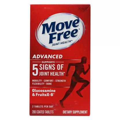 Move Free 氨基葡萄糖胺+軟骨素 200粒- 28年6月底 Bones & Joints 圖1