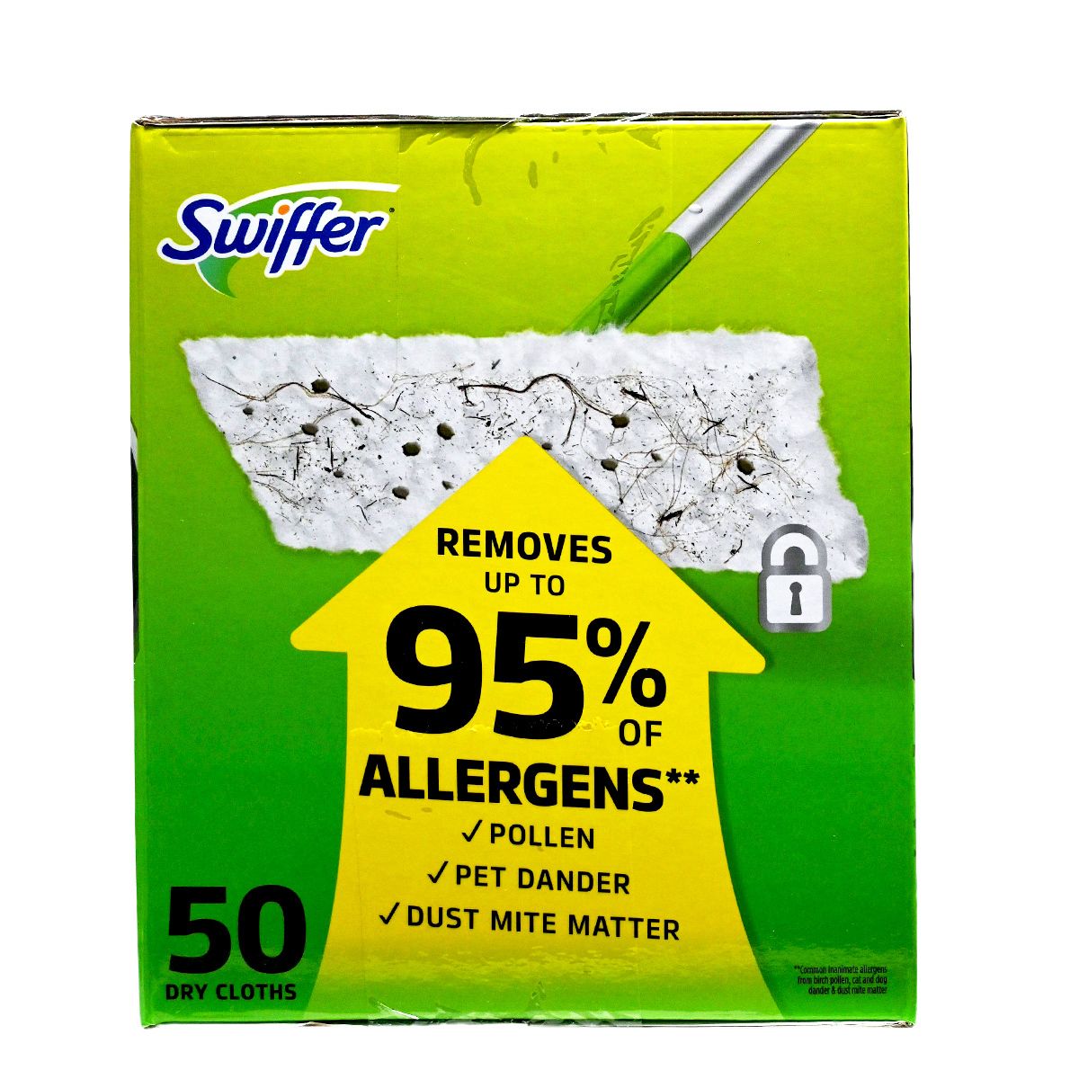 Swiffer - 掃地乾地吸塵清潔布 50張 (平行進口) (45491)