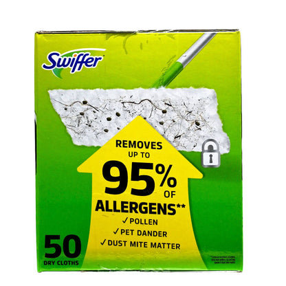 Swiffer - 掃地乾地吸塵清潔布 50張 (平行進口) (45491)
