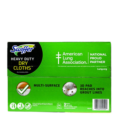 Swiffer - 掃地乾地吸塵清潔布 50張 (平行進口) (45491)