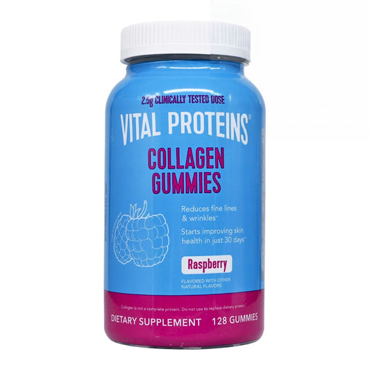 VITAL PROTEINS 膠原蛋白軟糖 [覆盆子味] 128粒軟糖 底 Haircare Women Formula Beauty Supplement 圖1