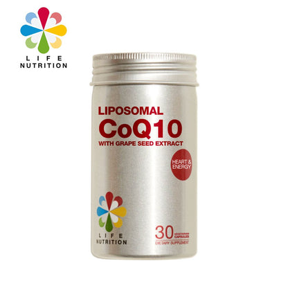 LIFE NUTRITION 樂怡善 - 脂質體強心Q10 30粒  BBF:28年5月1日(71861)