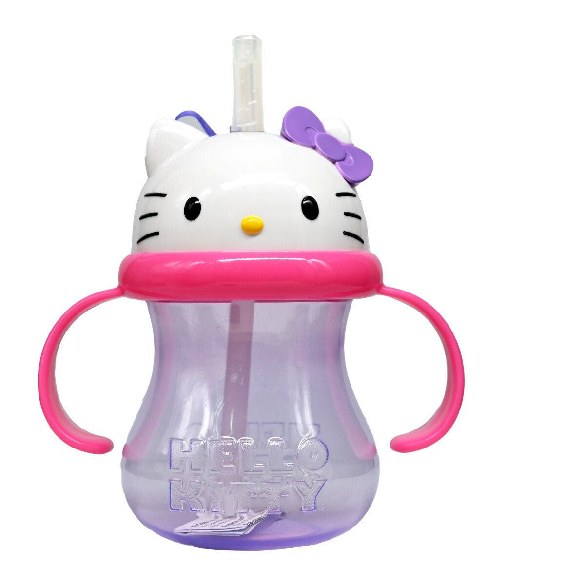 Munchkin - 美國滿趣健 Hello Kitty吸管杯235ml(藍色/粉红-随機發貨)(平行進口) (80269)