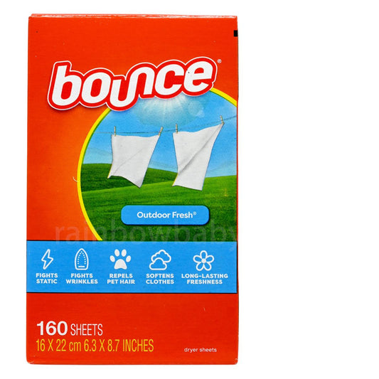 bounce - Bounce 5 合1 柔順紙160張 特大尺寸: 16 X 22 cm[Outdoor Fresh](平行進口)(51834)