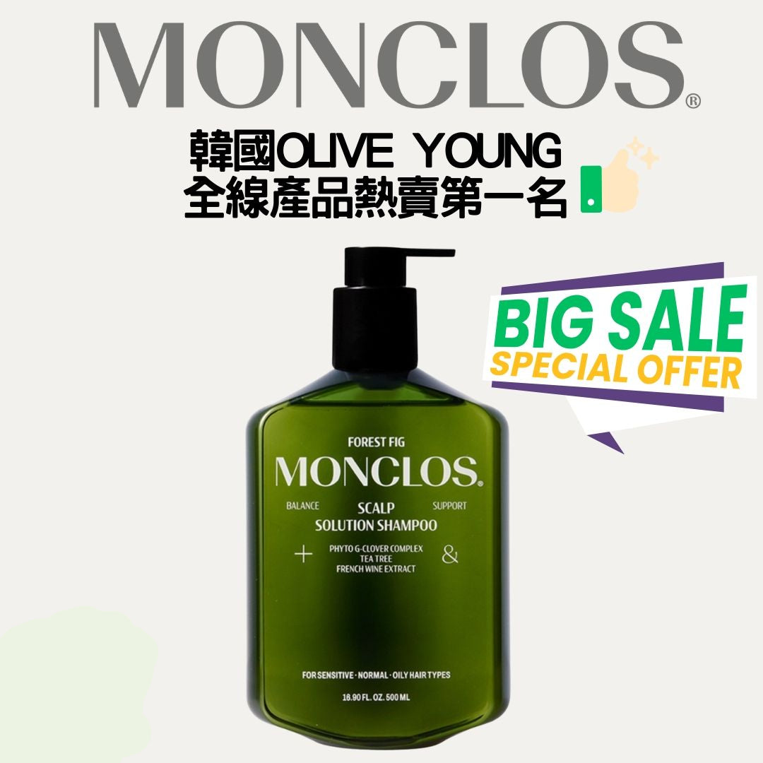monclos - 韓國熱賣-頭皮護理洗髮水500ml [香港行貨](40091)