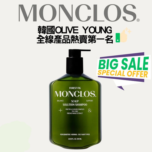 monclos - 韓國熱賣-頭皮護理洗髮水500ml [香港行貨](40091)